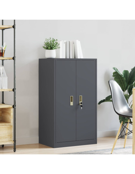 Armadio Antracite 60 x 40 x 105 cm Acciaio