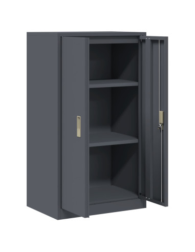 Armadio Antracite 60 x 40 x 105 cm Acciaio
