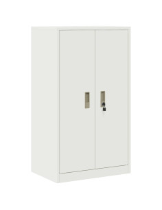 Armadio Bianco 60 x 40 x 105 cm Acciaio 2