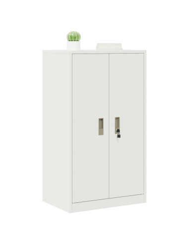 Armadio Bianco 60 x 40 x 105 cm Acciaio