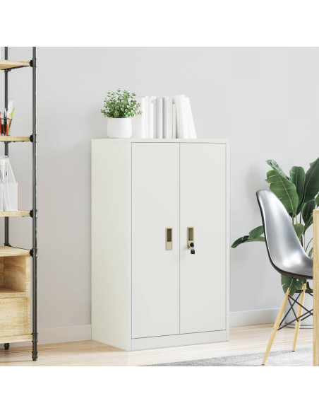 Armadio Bianco 60 x 40 x 105 cm Acciaio