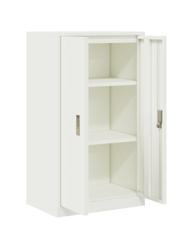 Armadio Bianco 60 x 40 x 105 cm Acciaio