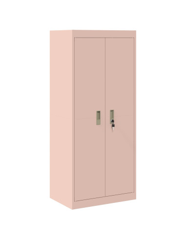 Armadio Rosa 60 x 40 x 140 cm Acciaio