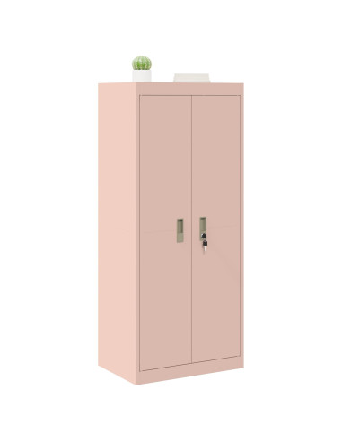 Armadio Rosa 60 x 40 x 140 cm Acciaio