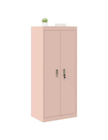Armadio Rosa 60 x 40 x 140 cm Acciaio