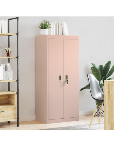 Armadio Rosa 60 x 40 x 140 cm Acciaio