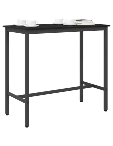 tavolo Rovere Nero 100 x 50 x 90,5 cm