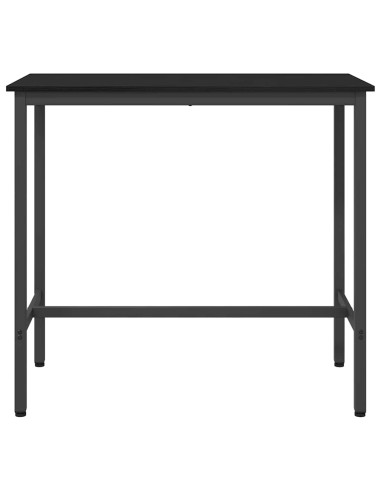 tavolo Rovere Nero 100 x 50 x 90,5 cm