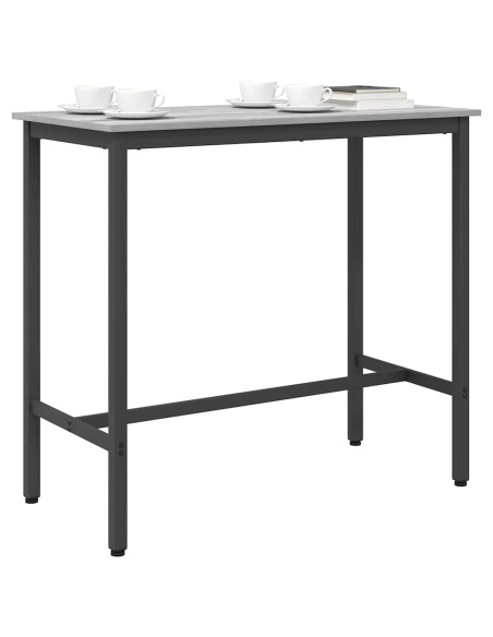 tavolo Grigio Sonoma 100 x 50 x 90,5 cm