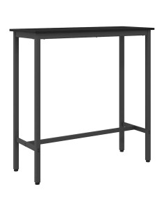 tavolo Rovere Nero 100 x 40 x 100,5 cm 2