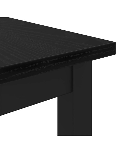 tavolo Rovere Nero 100 x 50 x 76,5 cm