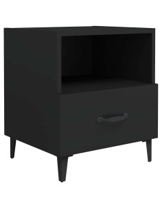 Comodino Nero in Legno Multistrato 2