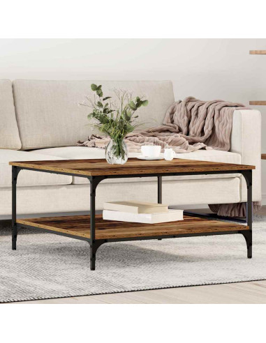 Tavolino da salotto Legno vecchio 80 x 80 x 40 cm