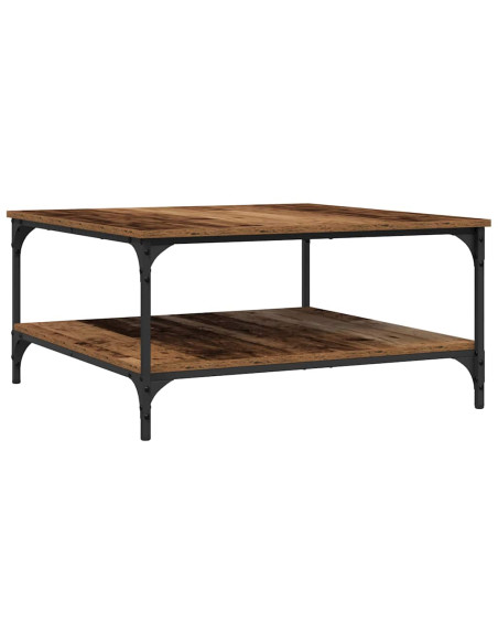 Tavolino da salotto Legno vecchio 80 x 80 x 40 cm