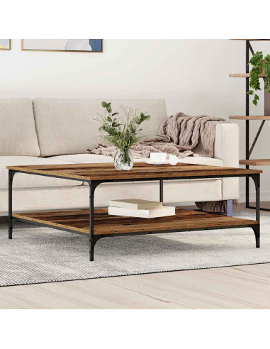 Tavolino da salotto Legno vecchio 100 x 100 x 40 cm