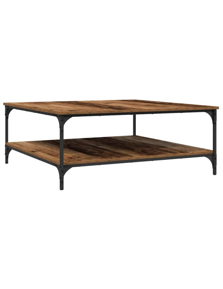 Tavolino da salotto Legno vecchio 100 x 100 x 40 cm