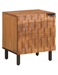 Armadio da Notte 2 pcs Marrone 40 x 33,5 x 46 cm 2