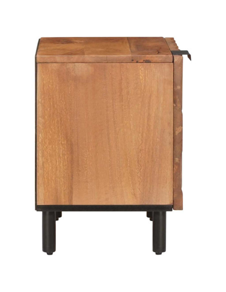 Armadio da Notte 2 pcs Marrone 40 x 33,5 x 46 cm