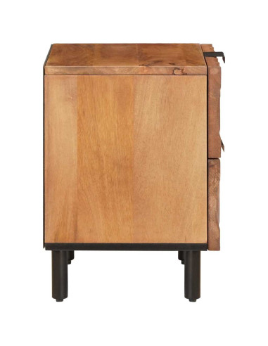 Armadio da Notte con cassetto Marrone 40 x 33 x 46 cm