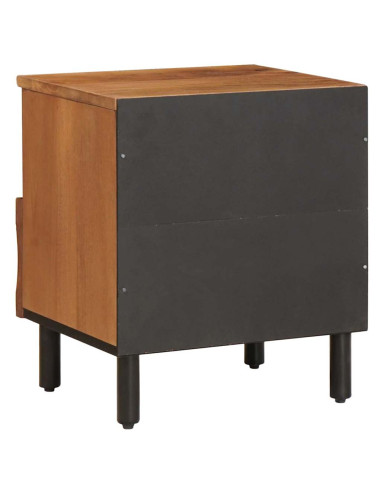 Armadio da Notte con cassetto Marrone 40 x 33 x 46 cm