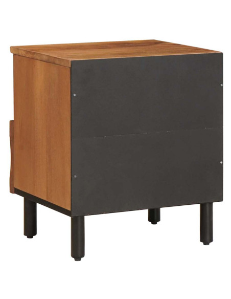 Armadio da Notte con cassetto Marrone 40 x 33 x 46 cm