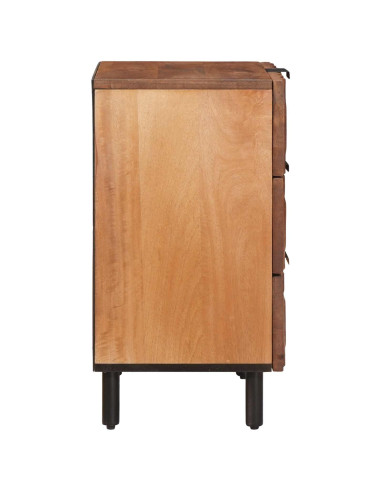 Armadio da Notte con cassetto Marrone 50 x 33 x 62 cm