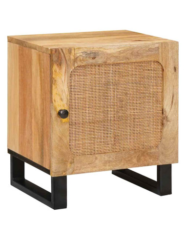 Armadio da Notte 2 pcs Naturale 40 x 33 x 46 cm