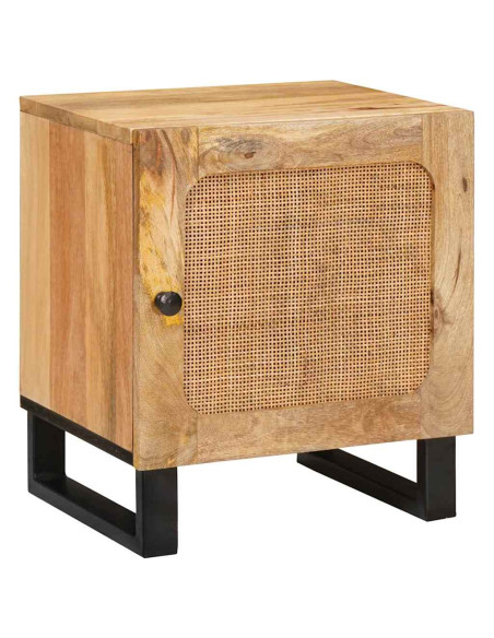 Armadio da Notte 2 pcs Naturale 40 x 33 x 46 cm