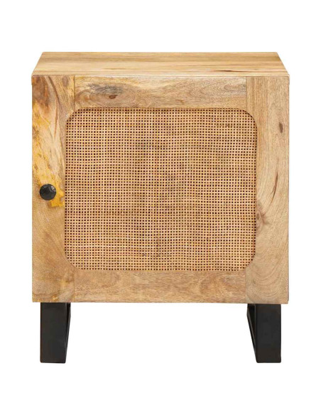 Armadio da Notte 2 pcs Naturale 40 x 33 x 46 cm