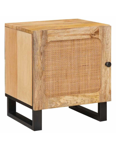 Armadio da Notte 2 pcs Naturale 40 x 33 x 46 cm