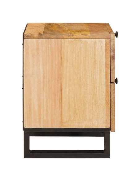 Armadio da Notte con cassetto Naturale 40 x 33 x 46 cm