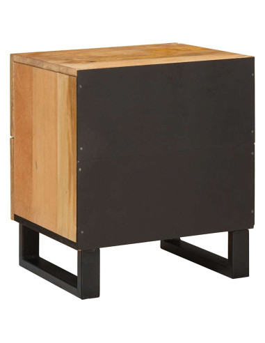 Armadio da Notte con cassetto Naturale 40 x 33 x 46 cm