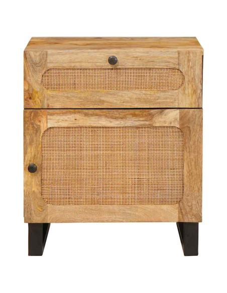 Armadio da Notte con cassetto Naturale 50 x 33 x 60 cm