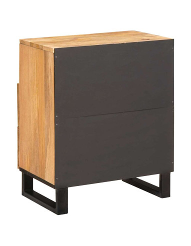 Armadio da Notte con cassetto Naturale 50 x 33 x 60 cm