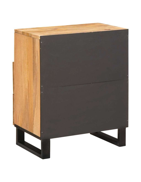 Armadio da Notte con cassetto Naturale 50 x 33 x 60 cm