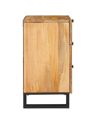 Armadio da Notte con cassetto Naturale 50 x 33 x 62 cm