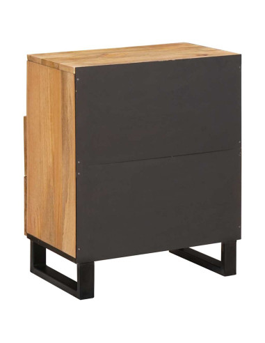 Armadio da Notte con cassetto Naturale 50 x 33 x 62 cm