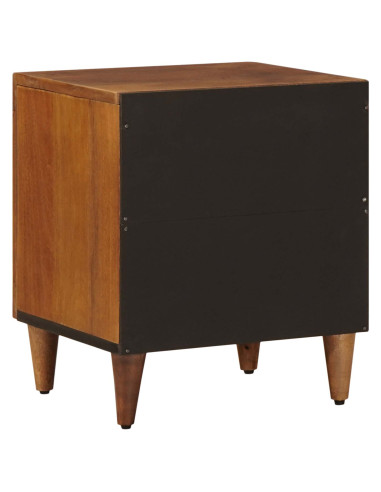 Armadio da Notte 2 pcs Marrone 40 x 33 x 46 cm