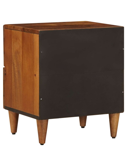 Armadio da Notte con cassetto Marrone 40 x 33 x 46 cm