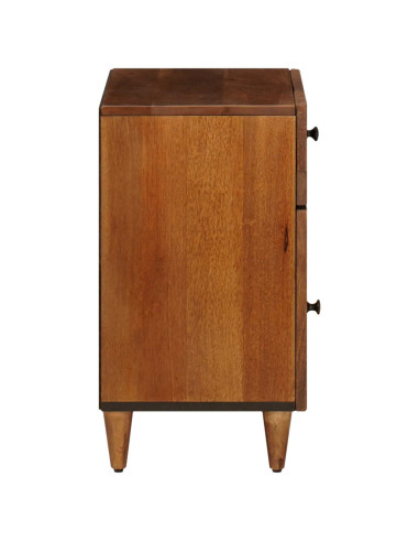 Armadio da Notte con cassetto Marrone 50 x 33 x 60 cm