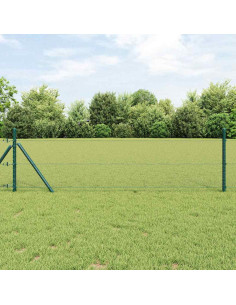 Palo della recinzione Grigio 100 x 0,5 m (rete da 13 mm)