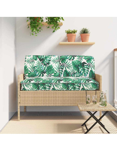 Set di Cuscini Foglia 3 pcs Motivo Foglia Tessuto Oxford