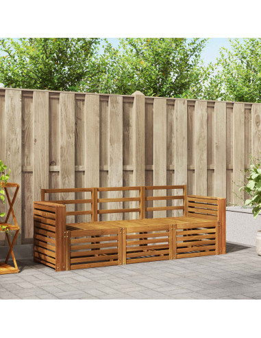 Set divani Legno di Acacia Massello