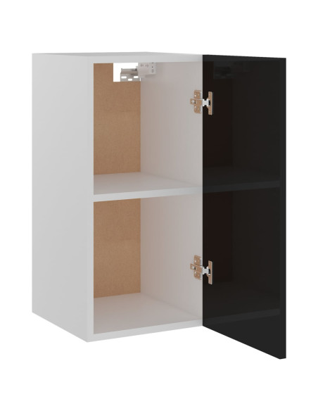 Mobile Pensile “Lyon” Nero Lucido 29,5x31x60 cm