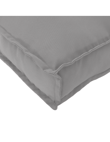 Set di Cuscini 3 pcs Grigio Tessuto Oxford