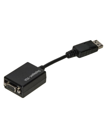 ADATTATORE LINK DISPLAYPORT TO VGA, M/F, 0,15MT, NERO, LKADAT19