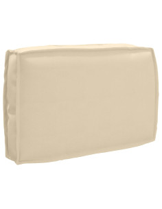 Cuscino Beige 60 x 40 x 12 cm Tessuto Oxford