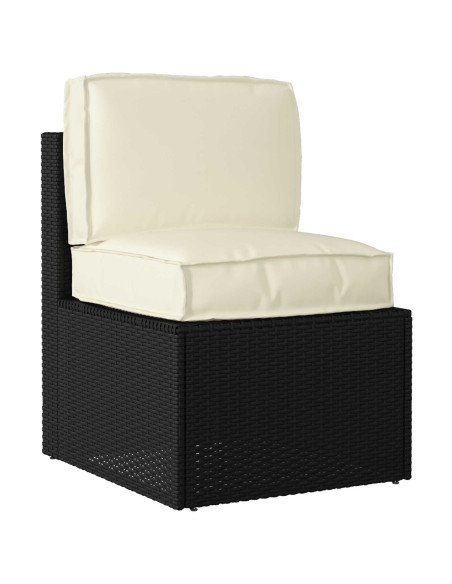 Set di Cuscini per Pallet 2 pcs Crema Tessuto Oxford