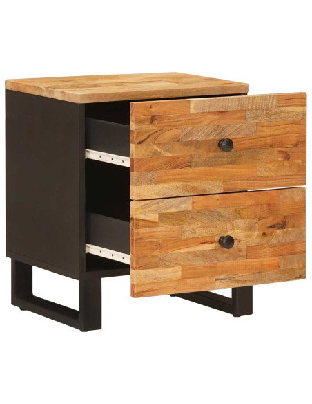 Armadio da Notte con cassetto Marrone 40 x 33 x 46 cm