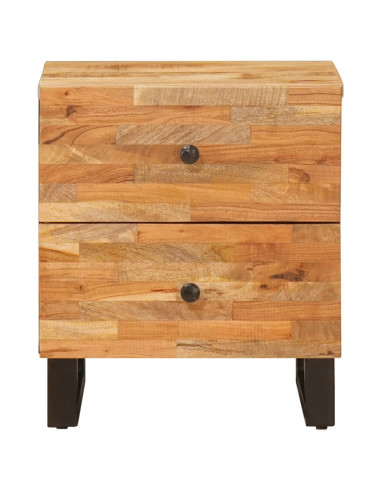 Armadio da Notte con cassetto Marrone 40 x 33 x 46 cm